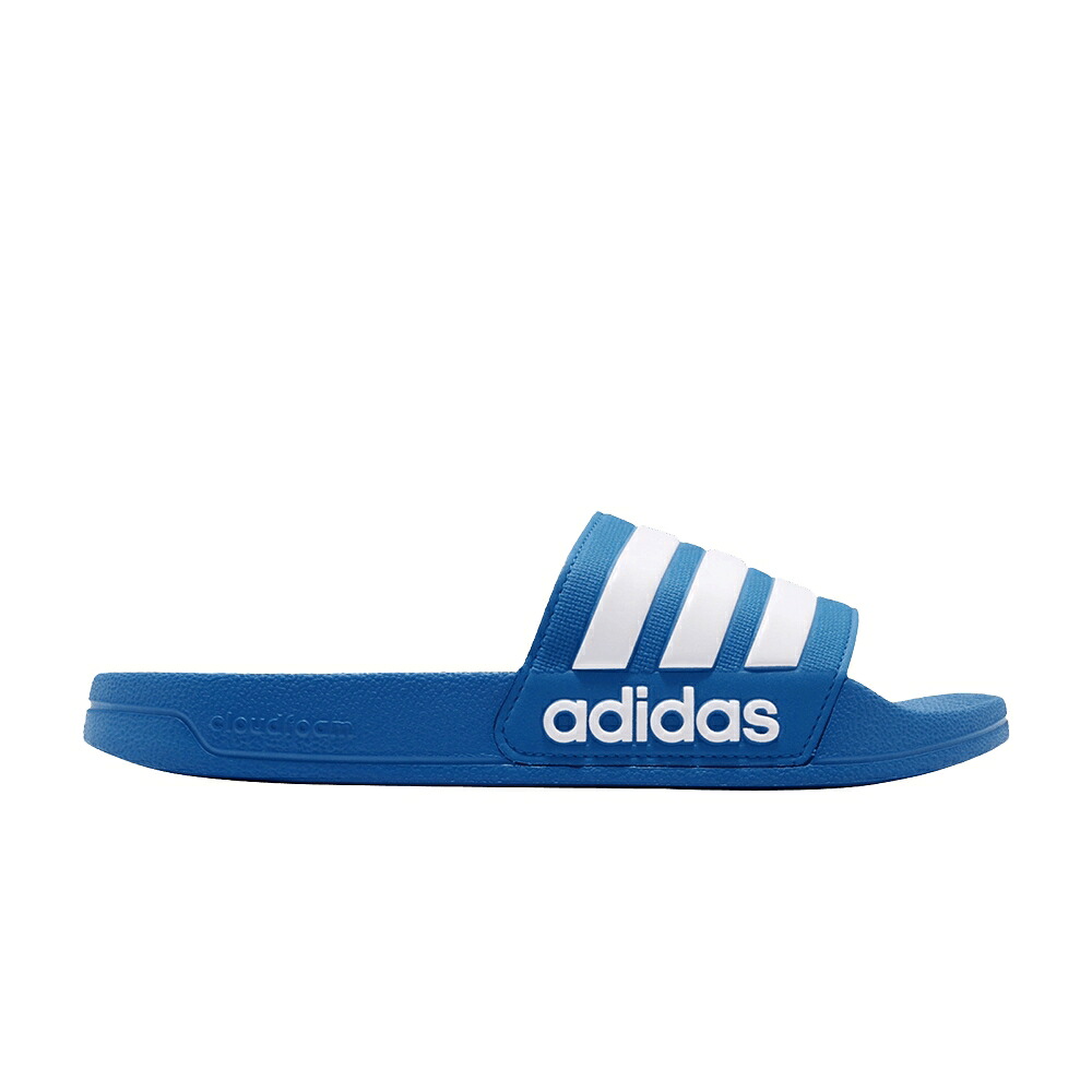 アディダス アディレッタ 青味 青色 白いこと 白いこと \u0027BRIGHT BLUE\u0027 スニーカー メンズ ADIDAS ADILETTE SHOWER / BRIGHT BLUE CLOUD WHITE BRIGHT