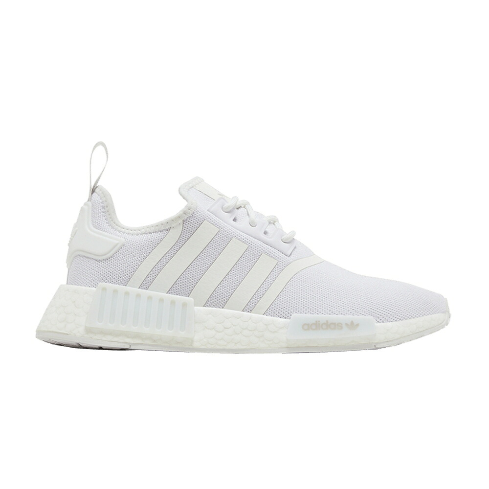 アディダス 白色 ホワイト 灰色 グレー NMD_R1 'WHITE GREY' スニーカー メンズ ADIDAS REFINED LITTLE KID / CLOUD WHITE CLOUD WHITE GREY ONE|スニケス