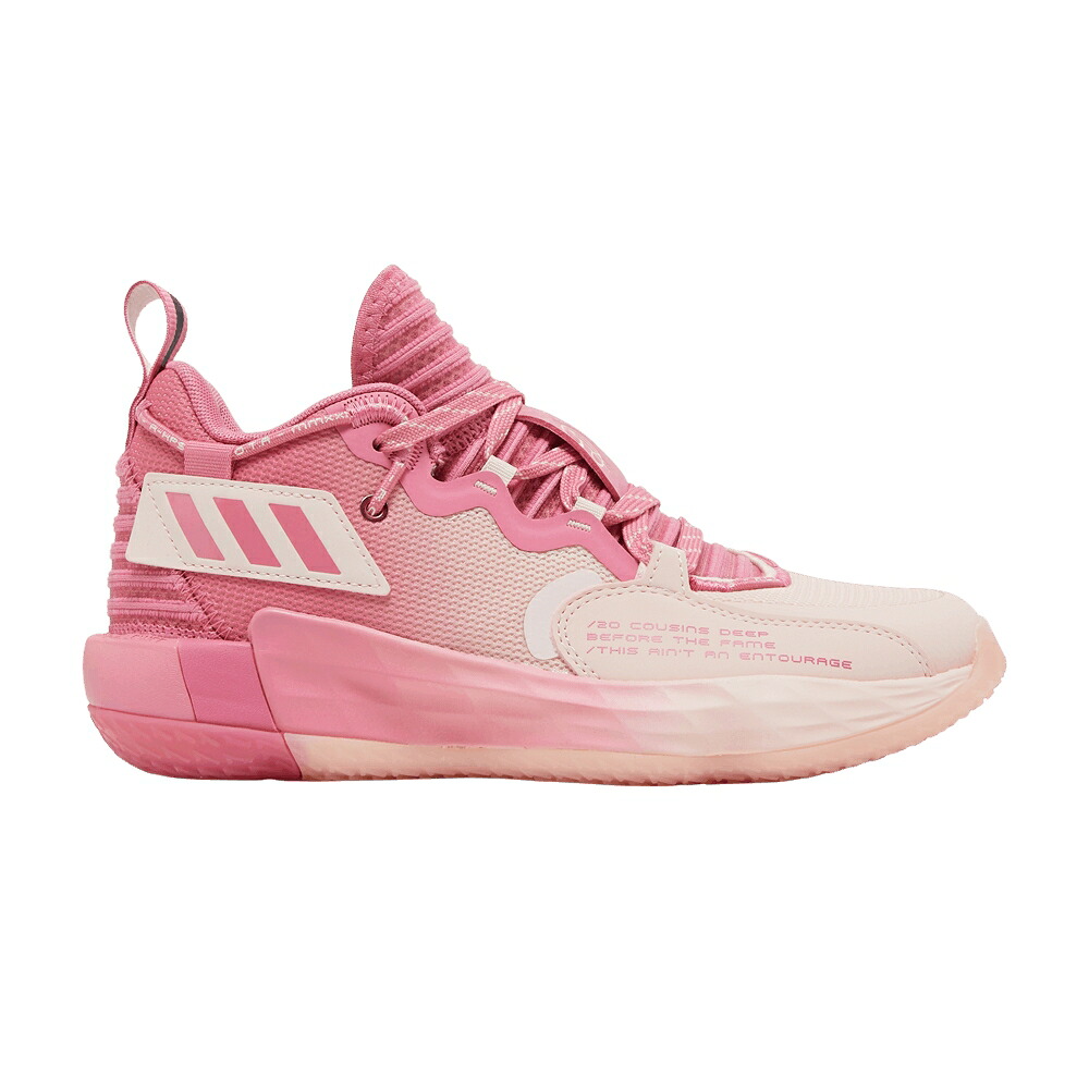 アディダス サクラ色 サクラ色 白いこと 白いこと \u0027D.O.L.L.A.\u0027 スニーカー メンズ ADIDAS DAME 7 EXTPLY J / ROSE TONE ICEY PINK CLOUD WHITE