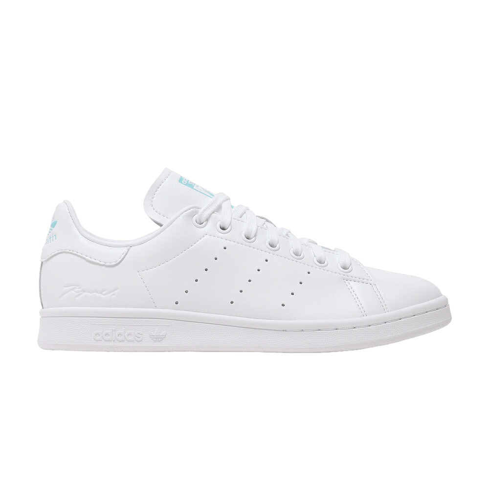 アディダス 白いこと 白いこと 姿勢為損ない \u0027WHITE AQUA\u0027 スニーカー メンズ ADIDAS KYNE X STAN SMITH PULSE / CLOUD WHITE CLOUD WHITE PULSE