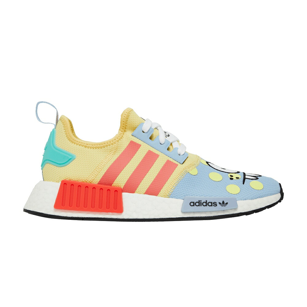 アディダス 船室 砂色 真砂 天の原 NMD_R1 \u0027MONSTER\u0027 スニーカー メンズ ADIDAS KEVIN LYONS X REFINED BIG KID / SAND BRIGHT CORAL CLEAR SKY