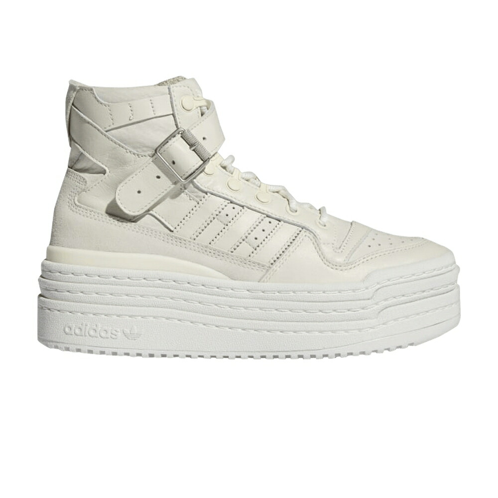 アディダス 白色 ホワイト クリーム OFF WHITE スニーカー メンズ ADIDAS TRIPLE PLATFORUM HI / OFF WHITE OFF WHITE CREAM WHITE