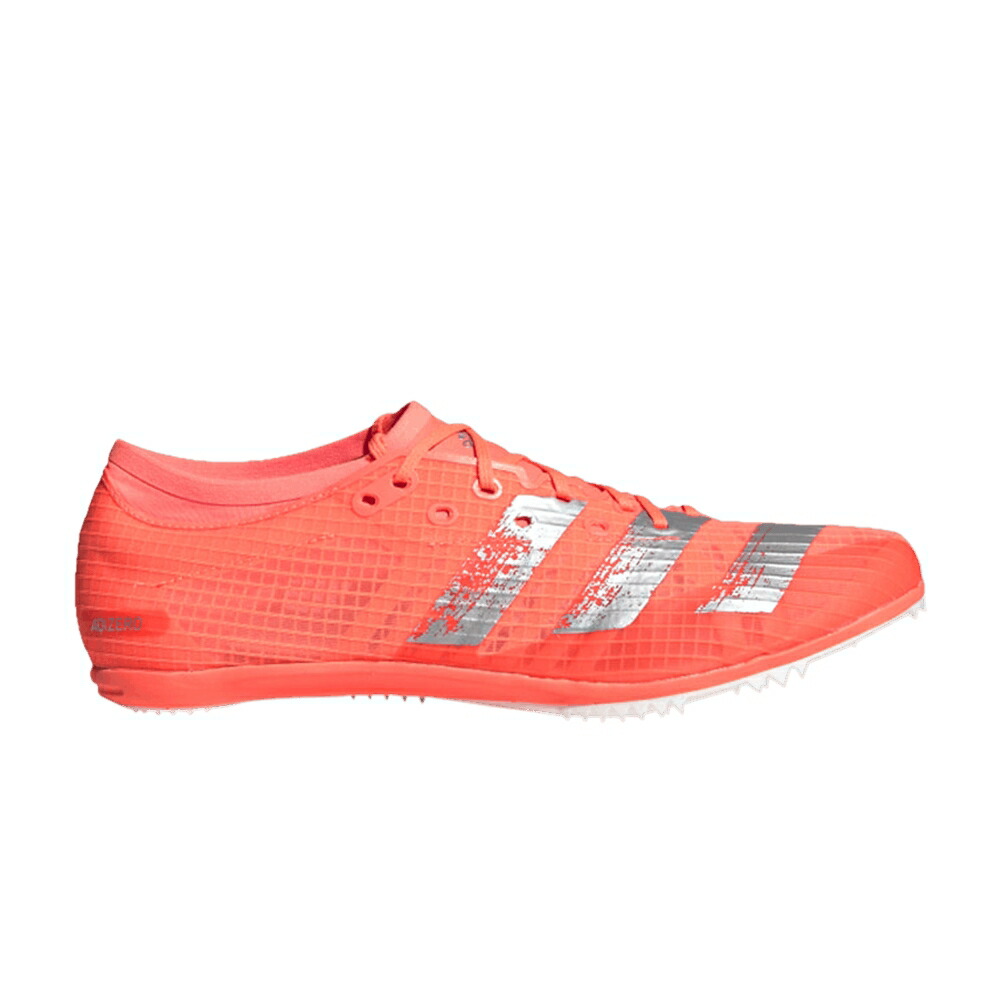 アディダス アディゼロ 銀色 シルバー 'SIGNAL CORAL' スニーカー メンズ ADIDAS ADIZERO AMBITION / SIGNAL CORAL SILVER METALLIC