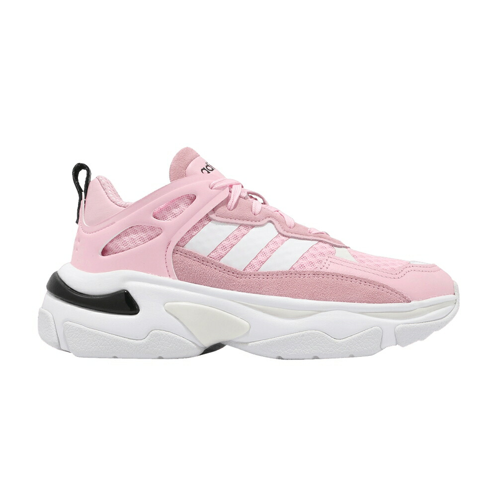 アディダス ピンク 白色 ホワイト 黒色 ブラック PINK WHITE スニーカー レディース ADIDAS WMNS BOUJIRUN / PINK WHITE BLACK