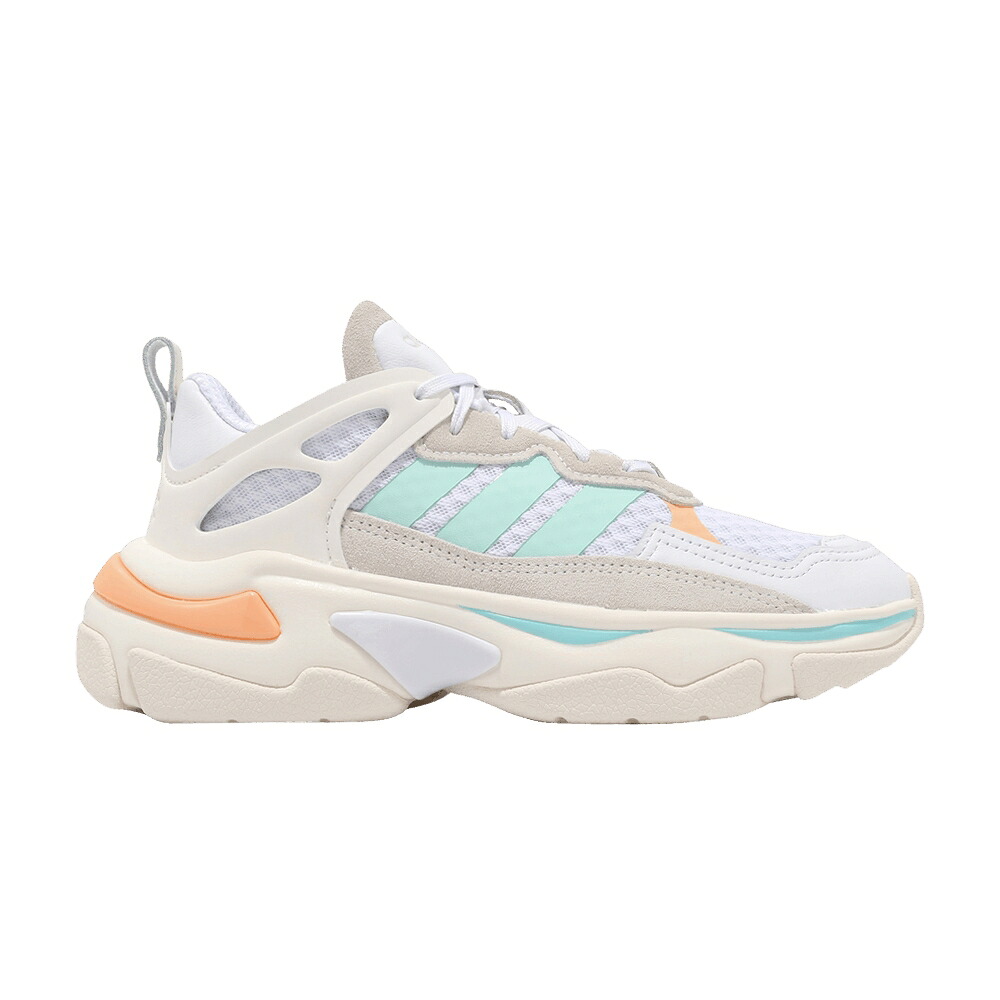 アディダス 白色 ホワイト アイボリー 灰色 グレー 'IVORY ORANGE' スニーカー レディース ADIDAS WMNS BOUJIRUN WHITE / IVORY WHITE GREY｜スニケス 649,700円