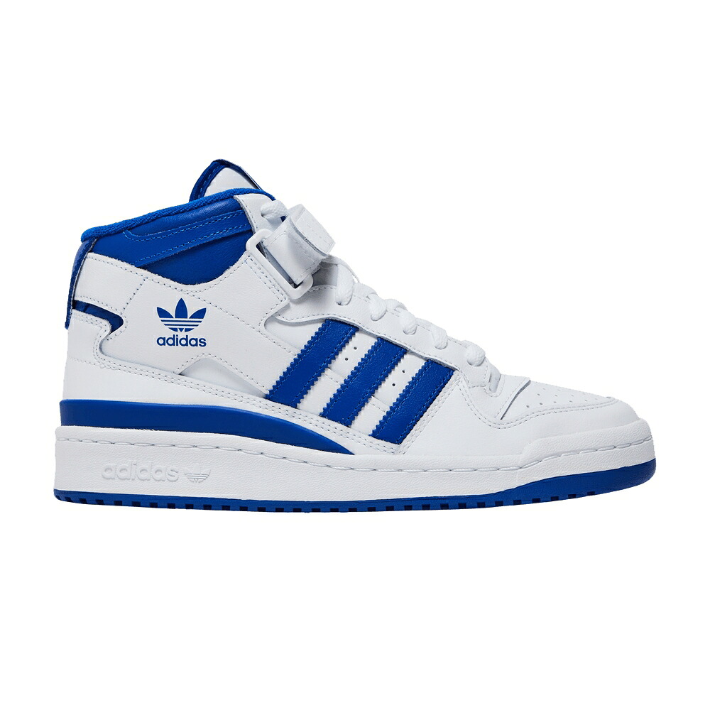 アディダス 討論会 ミッド 白いこと 白いこと 青碧 青色 \u0027WHITE BLUE\u0027 スニーカー レディース ADIDAS WMNS FORUM MID ROYAL / CLOUD WHITE ROYAL BLUE CLOUD スニーカー-靴-レディース靴