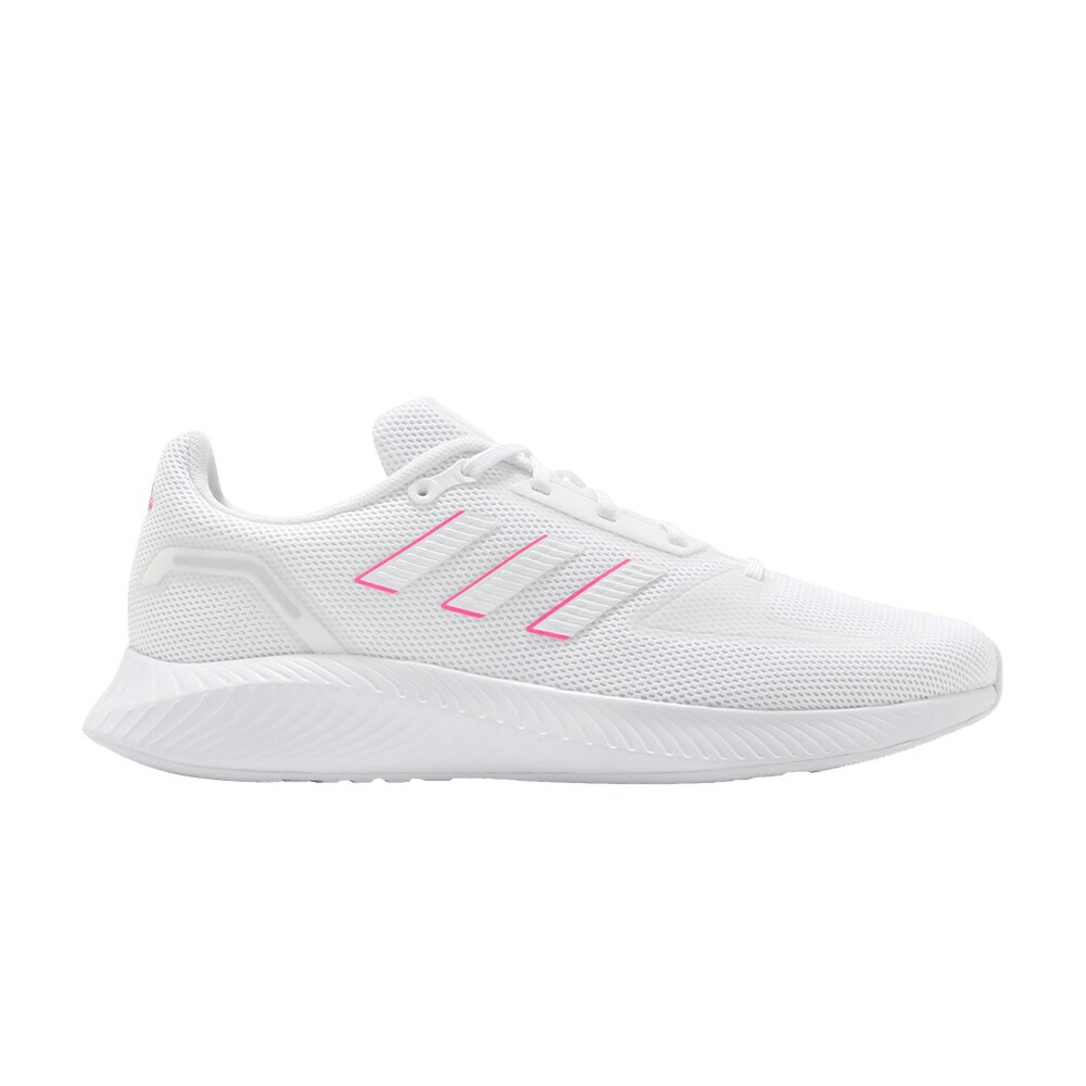 アディダス 白色 ホワイト 2.0 WHITE PINK スニーカー レディース ADIDAS WMNS RUNFALCON SCREAMING / CLOUD WHITE CLOUD WHITE