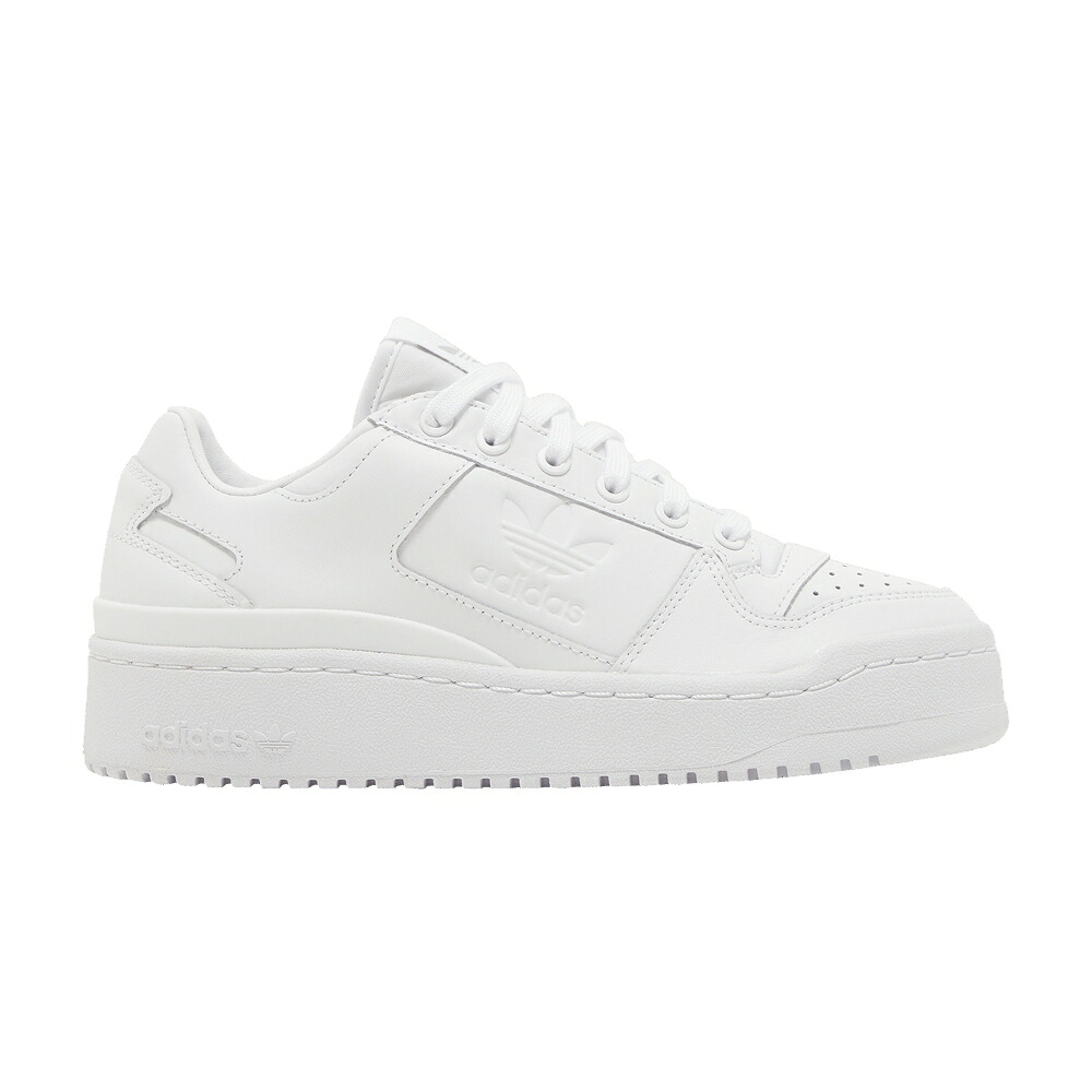アディダス フォーラム 白色 ホワイト コア 'TRIPLE WHITE' スニーカー レディース ADIDAS WMNS FORUM BOLD / CLOUD WHITE CLOUD WHITE CORE｜スニケス