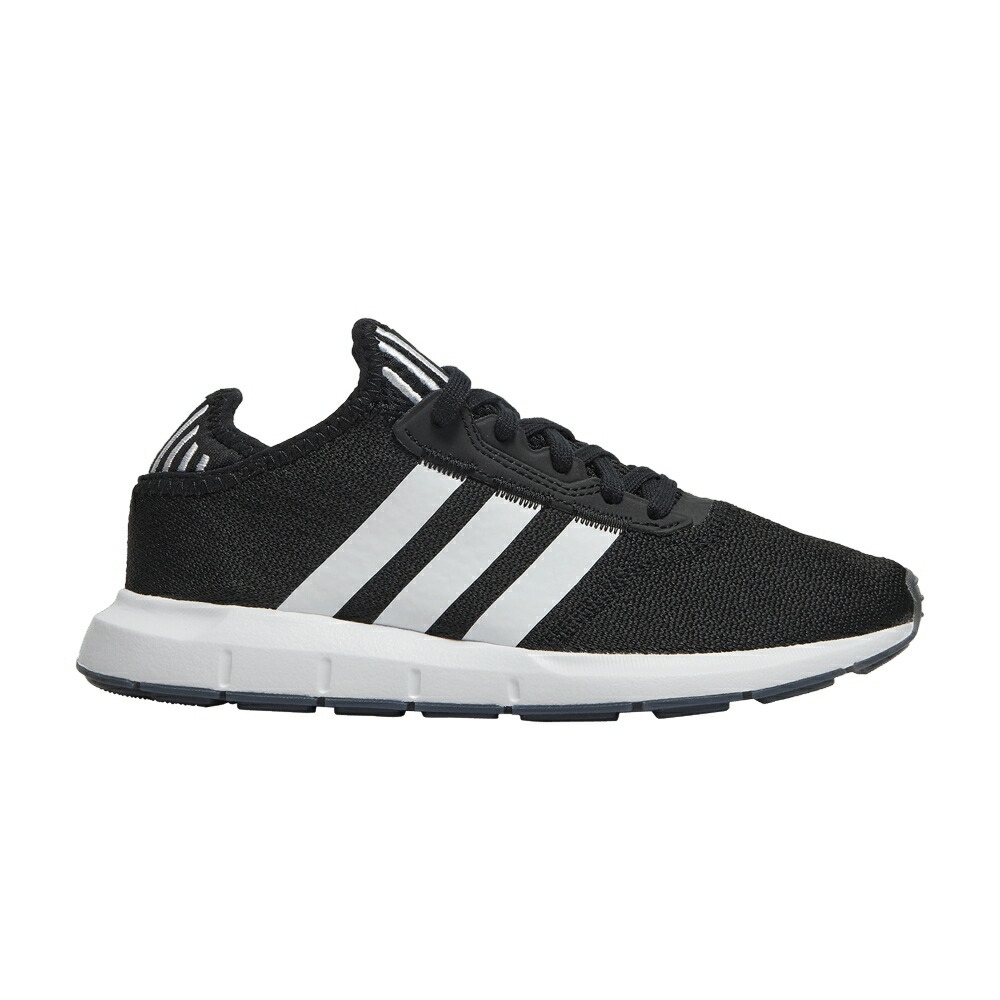 アディダス ラン コア 黒色 ブラック 白色 ホワイト BLACK WHITE スニーカー レディース ADIDAS WMNS SWIFT RUN X / CORE BLACK CLOUD WHITE CORE