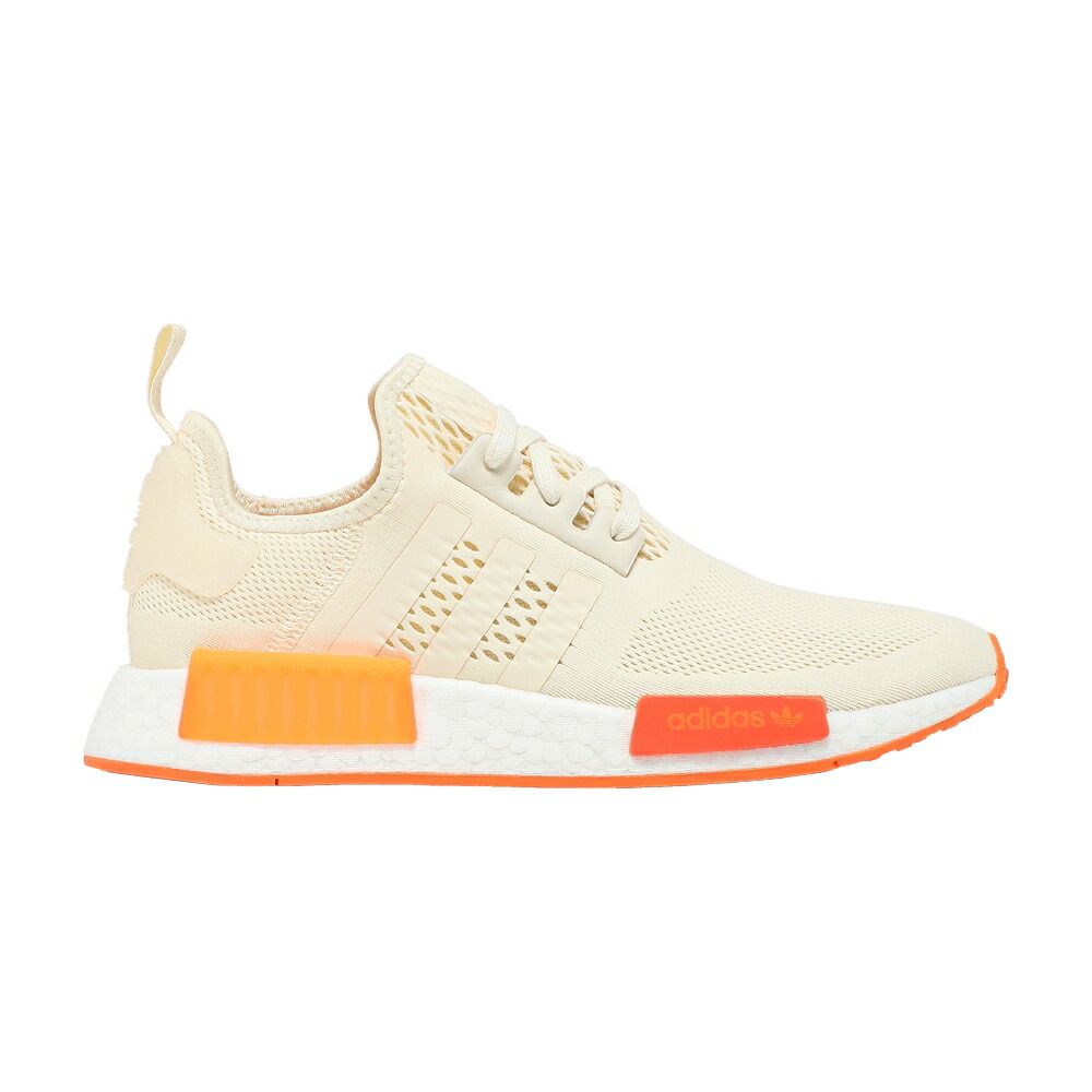 アディダス 白色 ホワイト クリーム NMD_R1 CREAM ORANGE スニーカー メンズ ADIDAS WHITE SCREAMING / CREAM WHITE CREAM WHITE