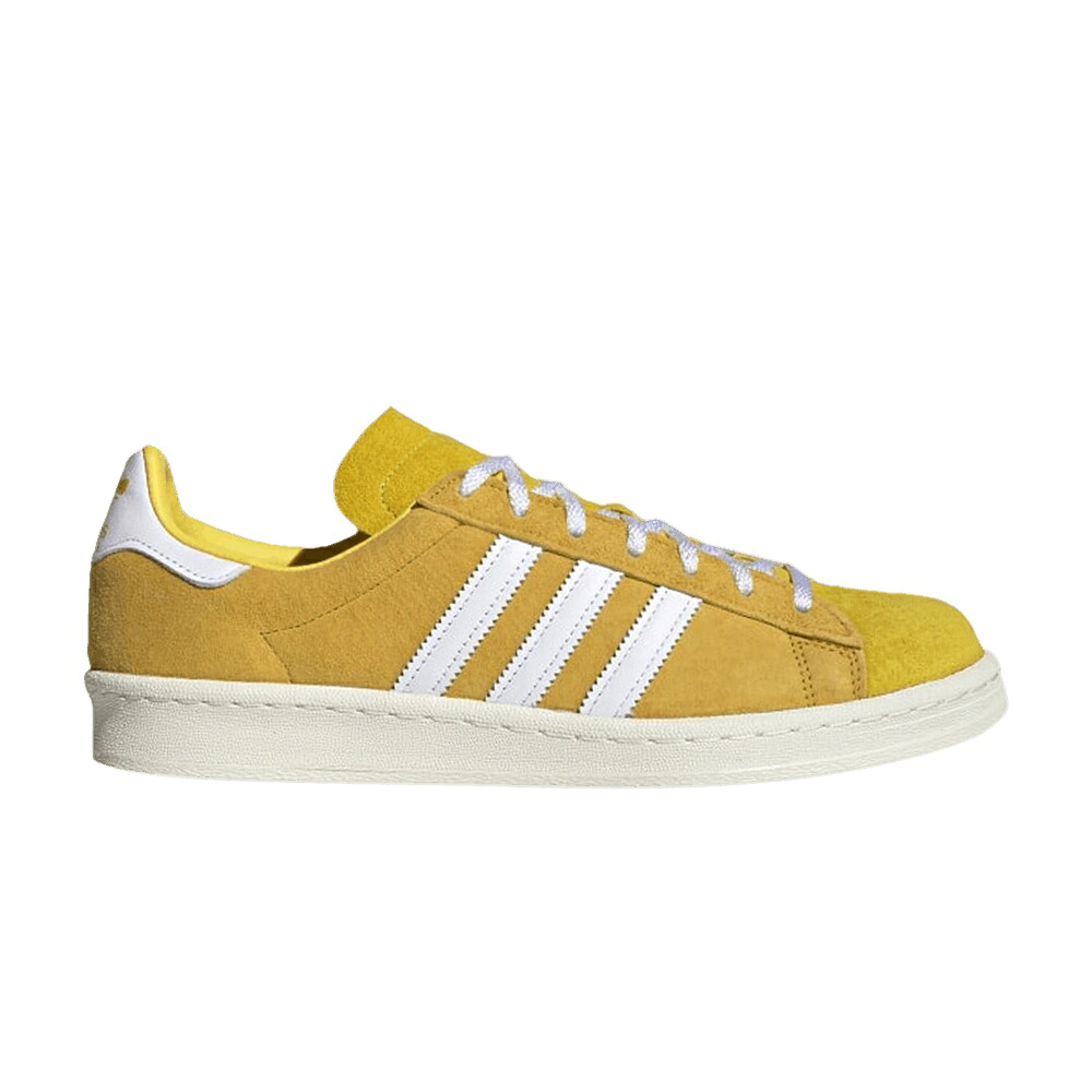 アディダス 校庭 ゴールド 白いこと 白いこと 黄味がかった 黄み \u0027BOLD GOLD\u0027 スニーカー メンズ ADIDAS CAMPUS 80S / BOLD GOLD CLOUD WHITE YELLOW スニーカー-靴
