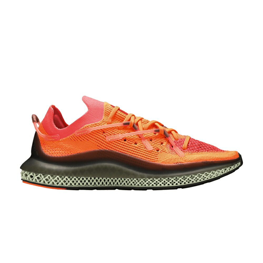 アディダス 橙 オレンジ色 中核グループ 黒いこと 黒いこと \u0027SCREAMING ORANGE\u0027 スニーカー メンズ ADIDAS 4D FUSIO / SCREAMING ORANGE CORE BLACK