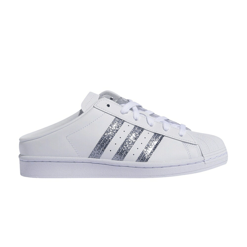 アディダス スーパースター 銀色 シルバー 白色 ホワイト 'WHITE METALLIC' スニーカー レディース ADIDAS WMNS SUPERSTAR MULE SILVER / FOOTWEAR WHITE SUPPLIER COLOR|スニケス