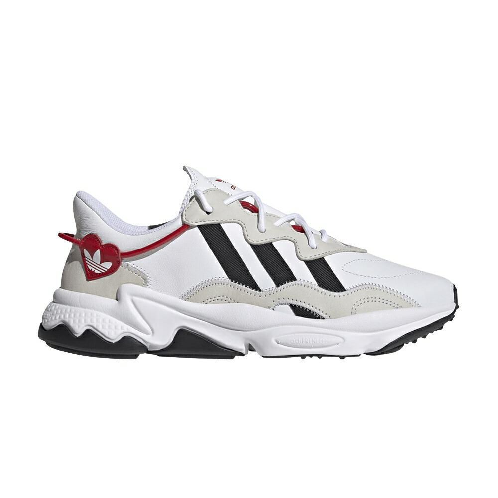 アディダス 白色 ホワイト コア 黒色 ブラック VALENTINE DAY スニーカー メンズ ADIDAS OZWEEGO / CLOUD WHITE CORE BLACK SCARLET