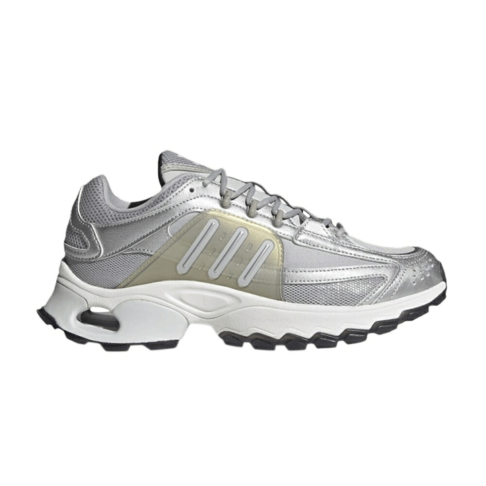 アディダス 灰色 グレー 銀色 シルバー 'SILVER METALLIC' スニーカー レディース ADIDAS WMNS THESIA / GREY TWO SILVER METALLIC CRYSTAL
