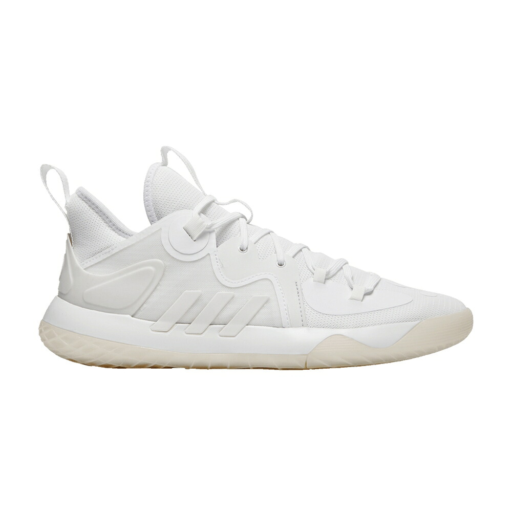 アディダス ハーデン 足取りうしろ側 白いこと 白いこと \u0027TRIPLE WHITE\u0027 スニーカー メンズ ADIDAS HARDEN STEPBACK 2 / CLOUD WHITE CRYSTAL WHITE CLOUD