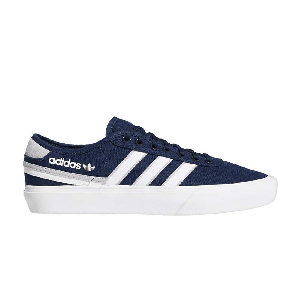 アディダス 紺色 米国海軍 白いこと 白いこと 薄墨色 薄墨色 \u0027COLLEGIATE NAVY\u0027 スニーカー メンズ ADIDAS DELPALA / COLLEGIATE NAVY CLOUD WHITE GREY