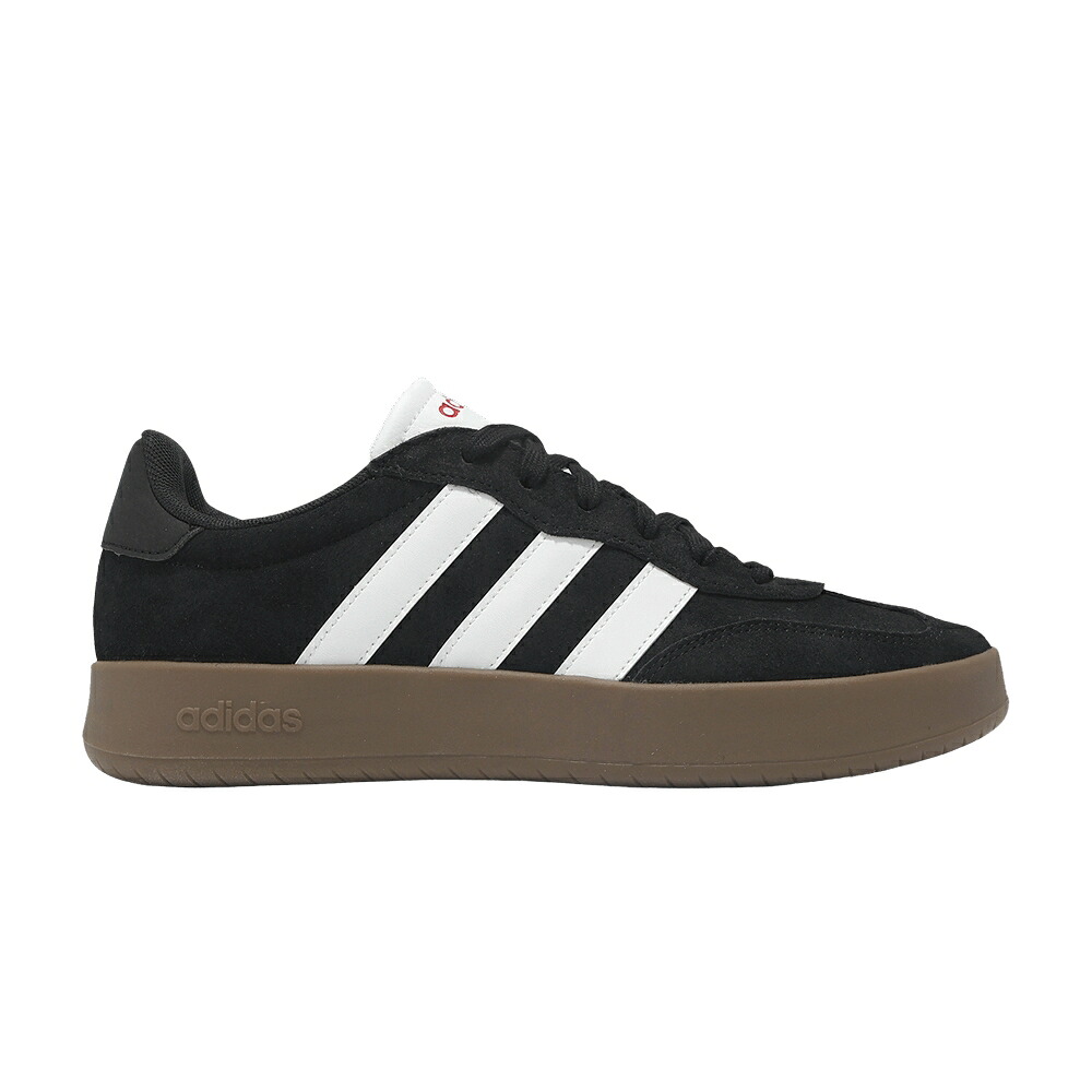 アディダス 白色 ホワイト コア 黒色 ブラック 'BLACK GUM' スニーカー メンズ ADIDAS BARREDA WHITE / CORE BLACK CLOUD WHITE GUM｜スニケス