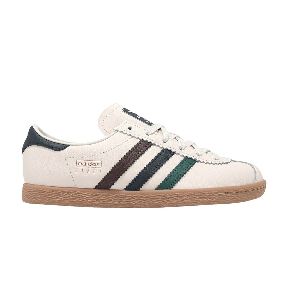 アディダス 白色 ホワイト マルーン 灰色 グレー 'CHALK MAROON' スニーカー メンズ ADIDAS STADT WHITE / CHALK WHITE MAROON ORBIT GREY