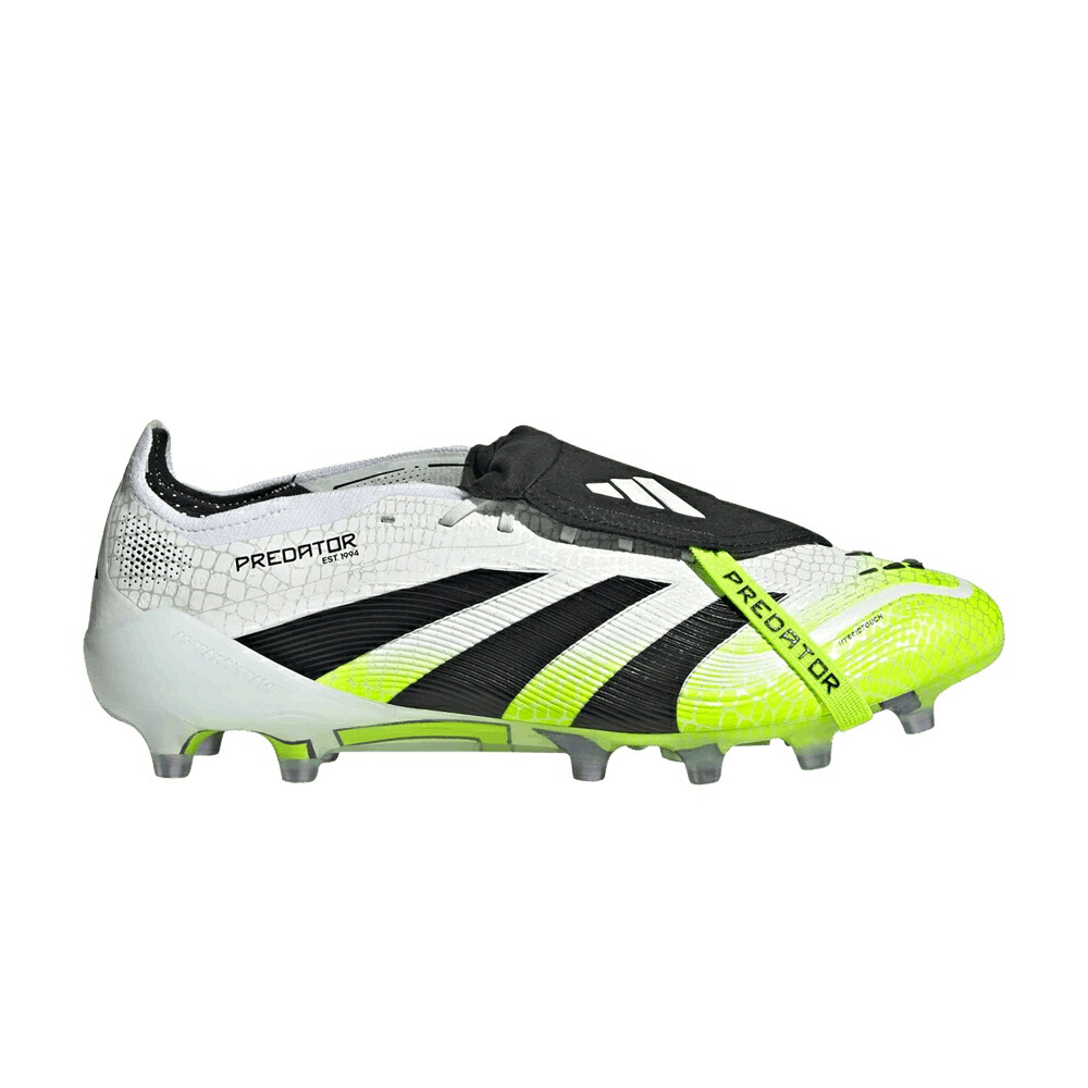アディダス プレデター エリート 白色 ホワイト コア 黒色 ブラック RADIANT PACK スニーカー メンズ ADIDAS PREDATOR ELITE FOLDOVER TONGUE AG BLAZE / CLOUD WHITE CORE BLACK LUCID