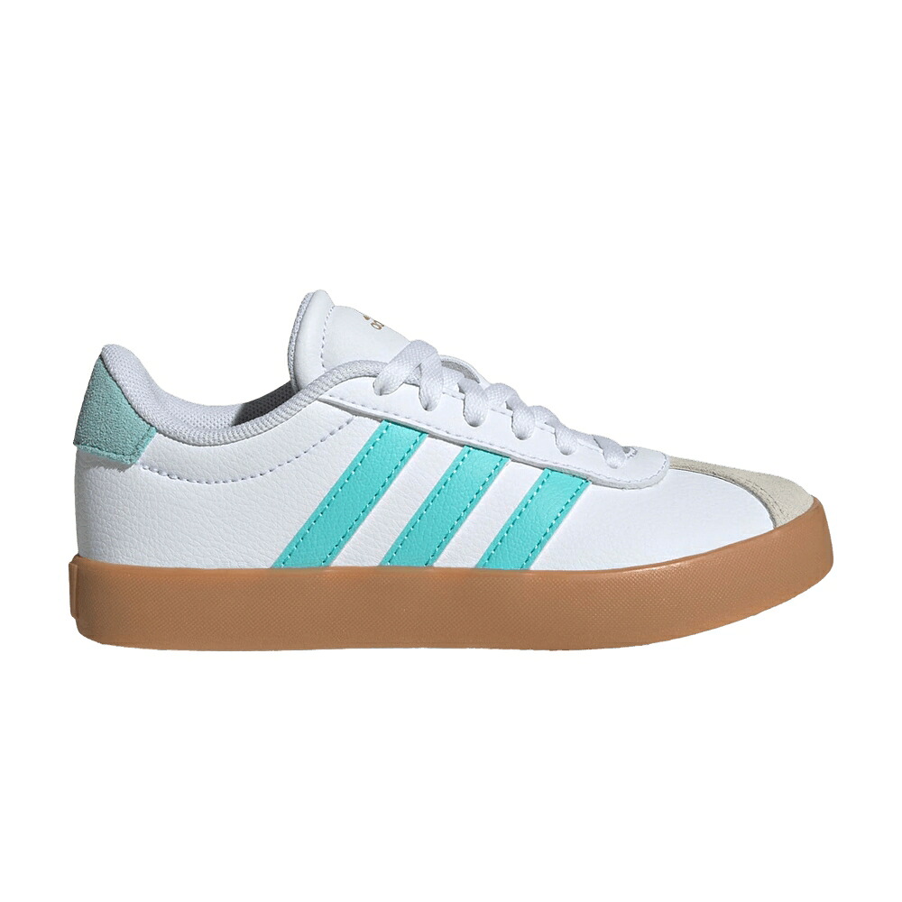 アディダス 厚地の外套 白いこと 白いこと アクア 3.0 \u0027WHITE AQUA\u0027 スニーカー メンズ ADIDAS VL COURT K FLASH / CLOUD WHITE FLASH AQUA ALUMINA