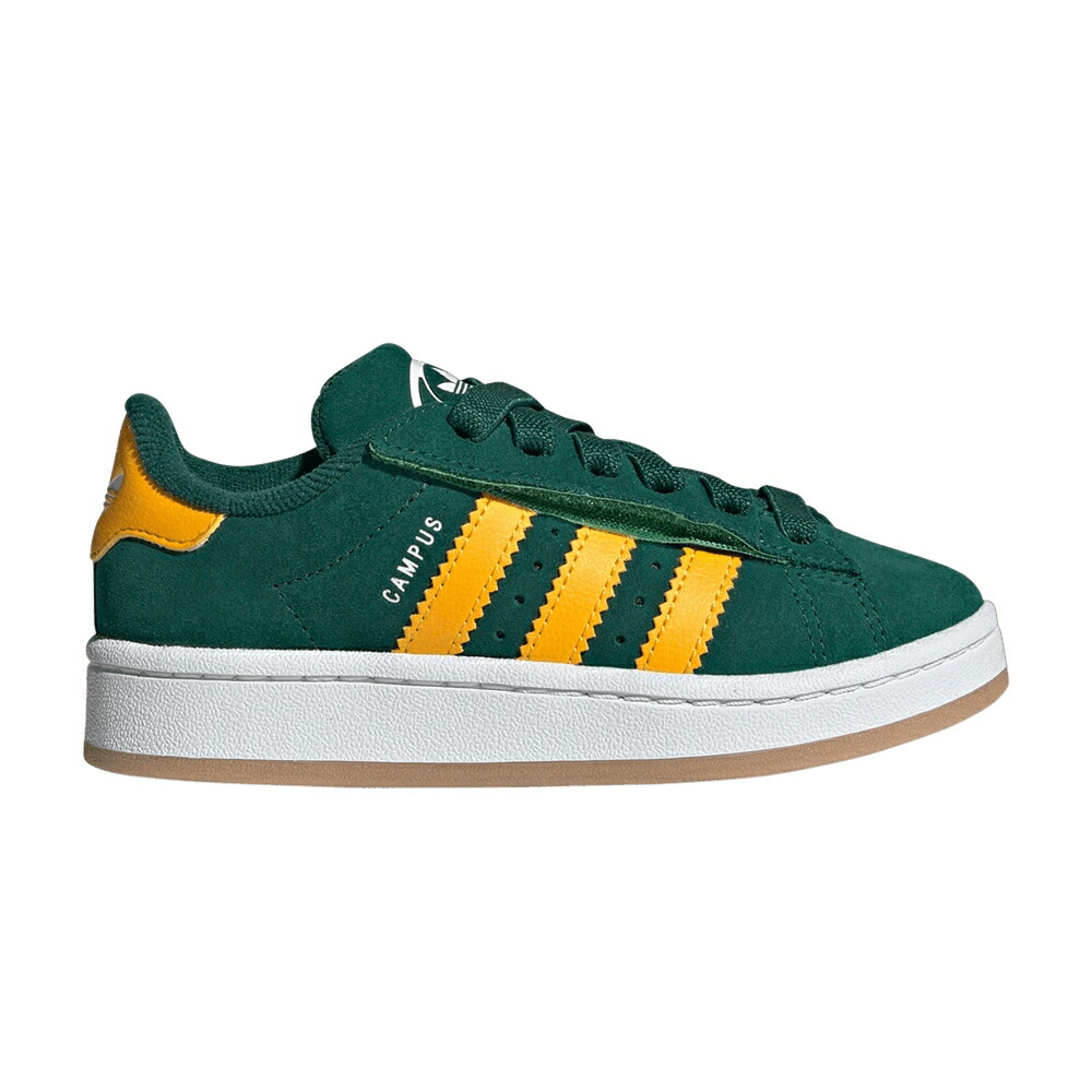 アディダス キャンパス 緑 グリーン クルー 黄色 イエロー COLLEGIATE YELLOW スニーカー メンズ ADIDAS CAMPUS 00S COMFORT CLOSURE EL C GREEN CREW / COLLEGIATE GREEN CREW YELLOW
