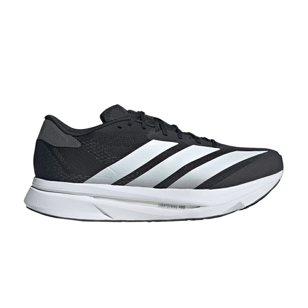 アディダス アディゼロ 白色 ホワイト コア 黒色 ブラック 灰色 グレー BLACK GREY スニーカー メンズ ADIDAS ADIZERO SL2 WHITE / CORE BLACK CLOUD WHITE GREY FIVE