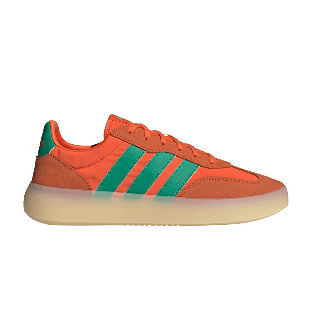 アディダス 差しひびき 橙 オレンジ色 厚地の外套 \u0027SEMI GREEN\u0027 スニーカー メンズ ADIDAS BARREDA DECODE IMPACT ORANGE COURT / SEMI IMPACT ORANGE SEMI COURT