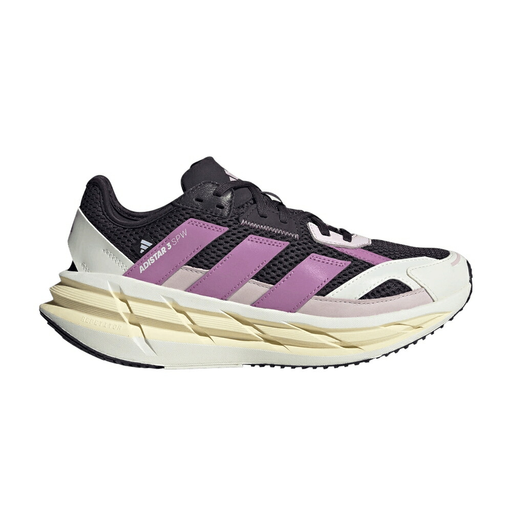 アディダス 黒いこと 黒いこと 紫 パープル \u0027AURORA BLACK\u0027 スニーカー レディース ADIDAS WMNS ADISTAR 3 / AURORA BLACK PRELOVED PURPLE OFF スニーカー-靴-レディース靴