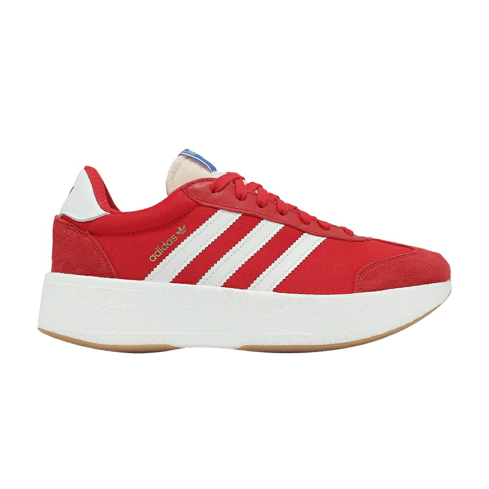 アディダス シティ 白いこと 白いこと \u0027SCARLET\u0027 スニーカー メンズ ADIDAS CITY RNR / BETTER SCARLET FOOTWEAR WHITE