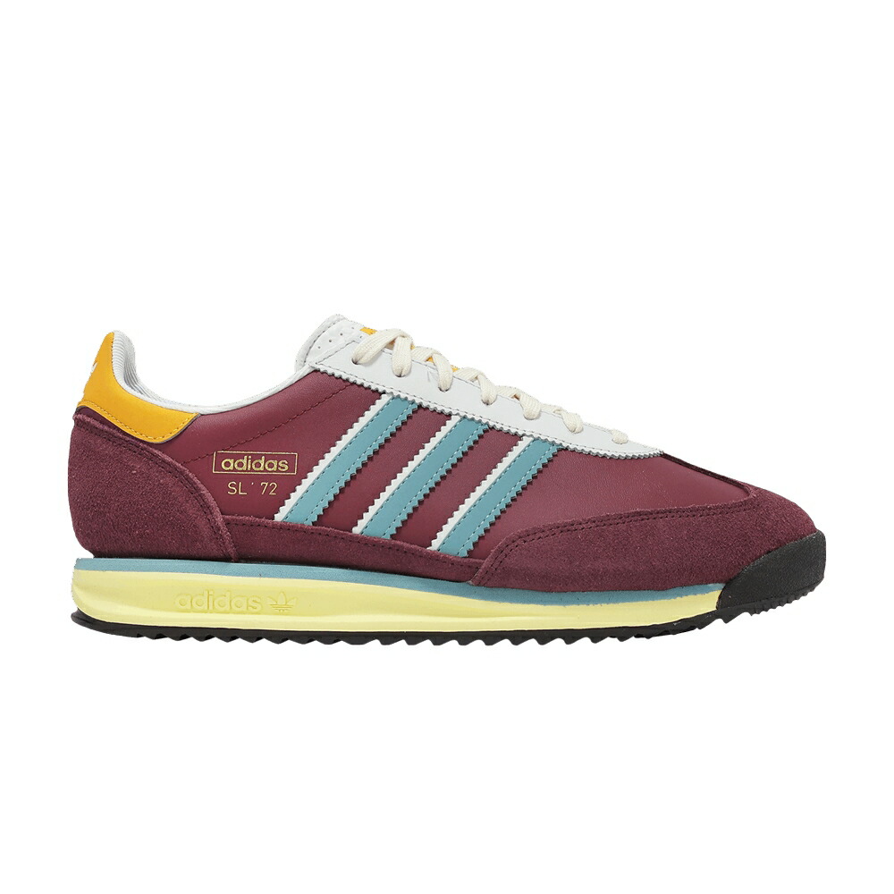 アディダス ワイン色 バーガンディー COLLEGIATE TON スニーカー メンズ ADIDAS SL72 RS BURGUNDY MINT / COLLEGIATE BURGUNDY MINT TON