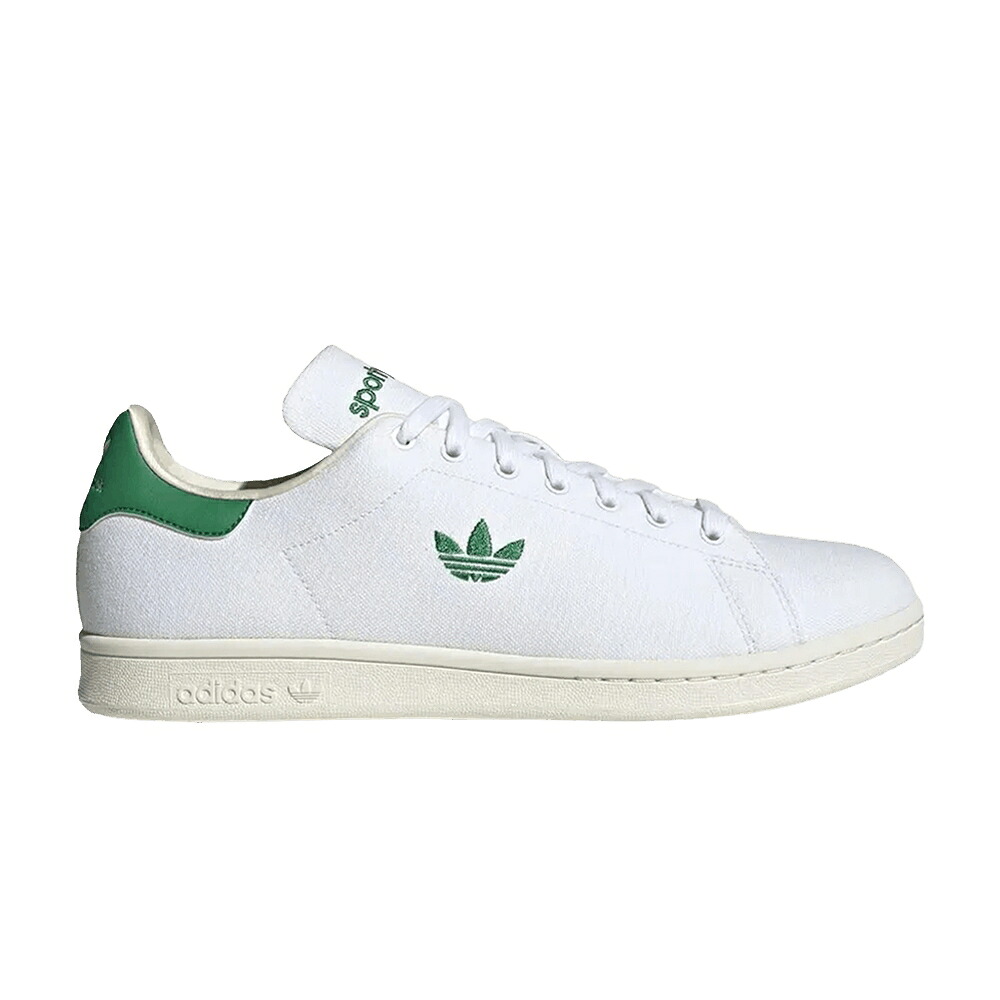 アディダス 白いこと 白いこと 緑 緑であること \u0026 立場し損ない \u0027WHITE GREEN\u0027 スニーカー メンズ ADIDAS SPORTY RICH X STAN SMITH / WHITE GREEN OFF WHITE