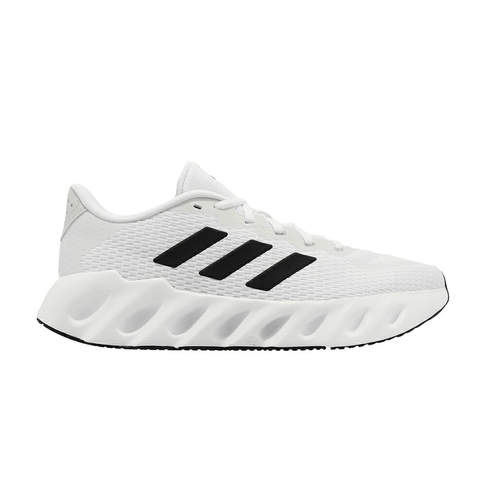 アディダス ラン 白色 ホワイト コア 黒色 ブラック 'WHITE BLACK' スニーカー メンズ ADIDAS SWITCH RUN / CLOUD WHITE CORE BLACK HALO｜スニケス