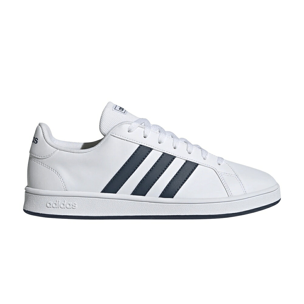 アディダス グランド コート クルー 白色 ホワイト 紺色 ネイビー 'WHITE NAVY' スニーカー メンズ ADIDAS GRAND COURT BASE CREW / CLOUD WHITE CREW NAVY CLOUD｜スニケス 35,100円