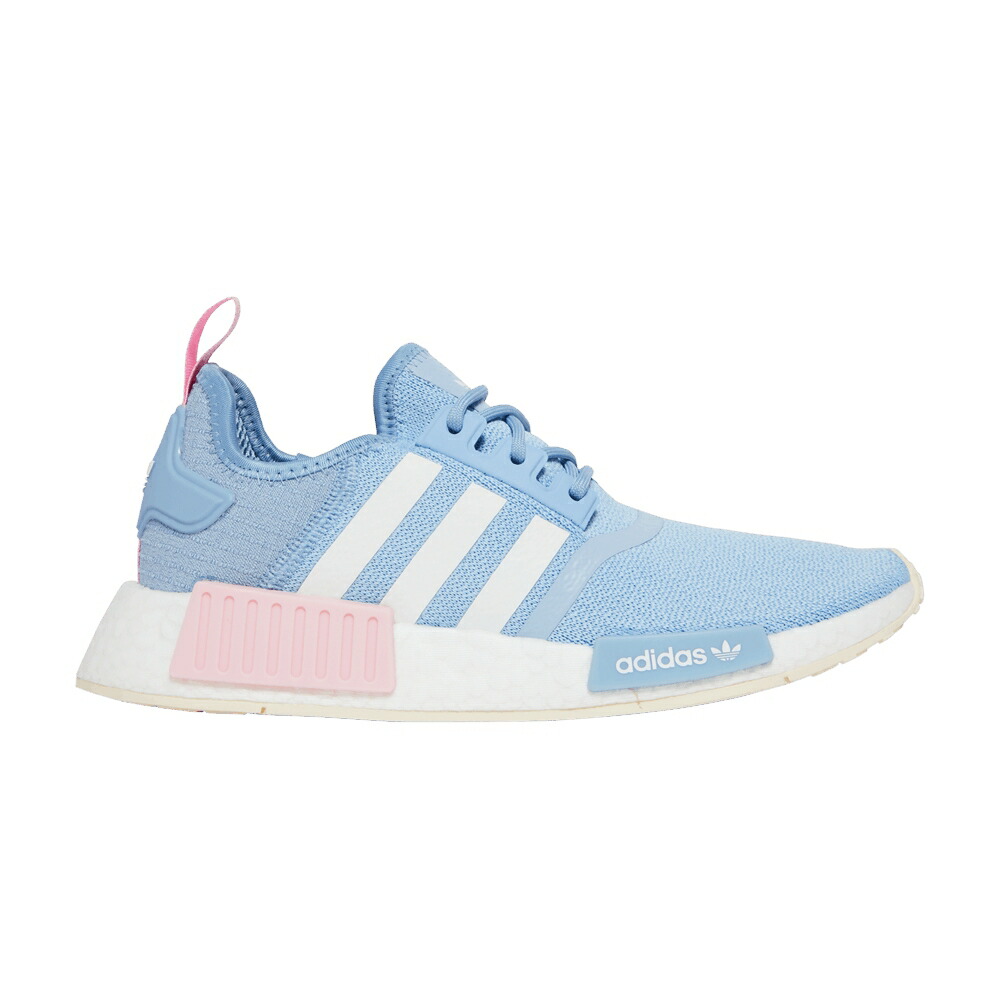 アディダス 白色 ホワイト NMD_R1 'BLUE PINK' スニーカー レディース ADIDAS WMNS / SUPPLIER COLOUR CLOUD WHITE|スニケス