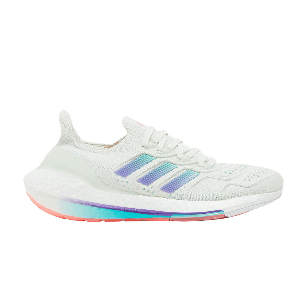 アディダス 白色 ホワイト 紫 パープル HEAT.RDY 'WHITE MINT' スニーカー レディース ADIDAS WMNS ULTRABOOST 22 TINT PULSE / WHITE TINT PULSE MINT PURPLE｜スニケス