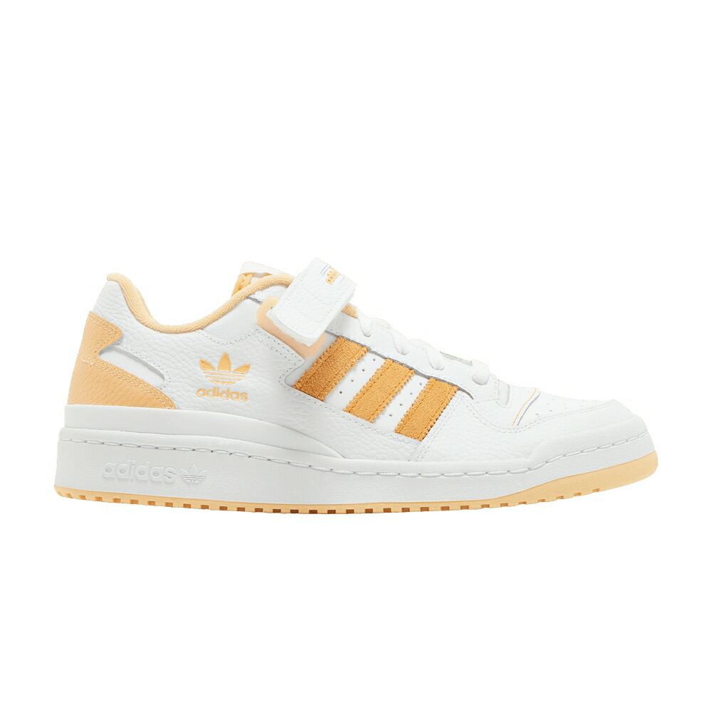 アディダス 討論会 白いこと 白いこと 橙 オレンジ色 \u0027WHITE AMBER\u0027 スニーカー メンズ ADIDAS FORUM LOW PULSE / CLOUD WHITE PULSE AMBER ORANGE