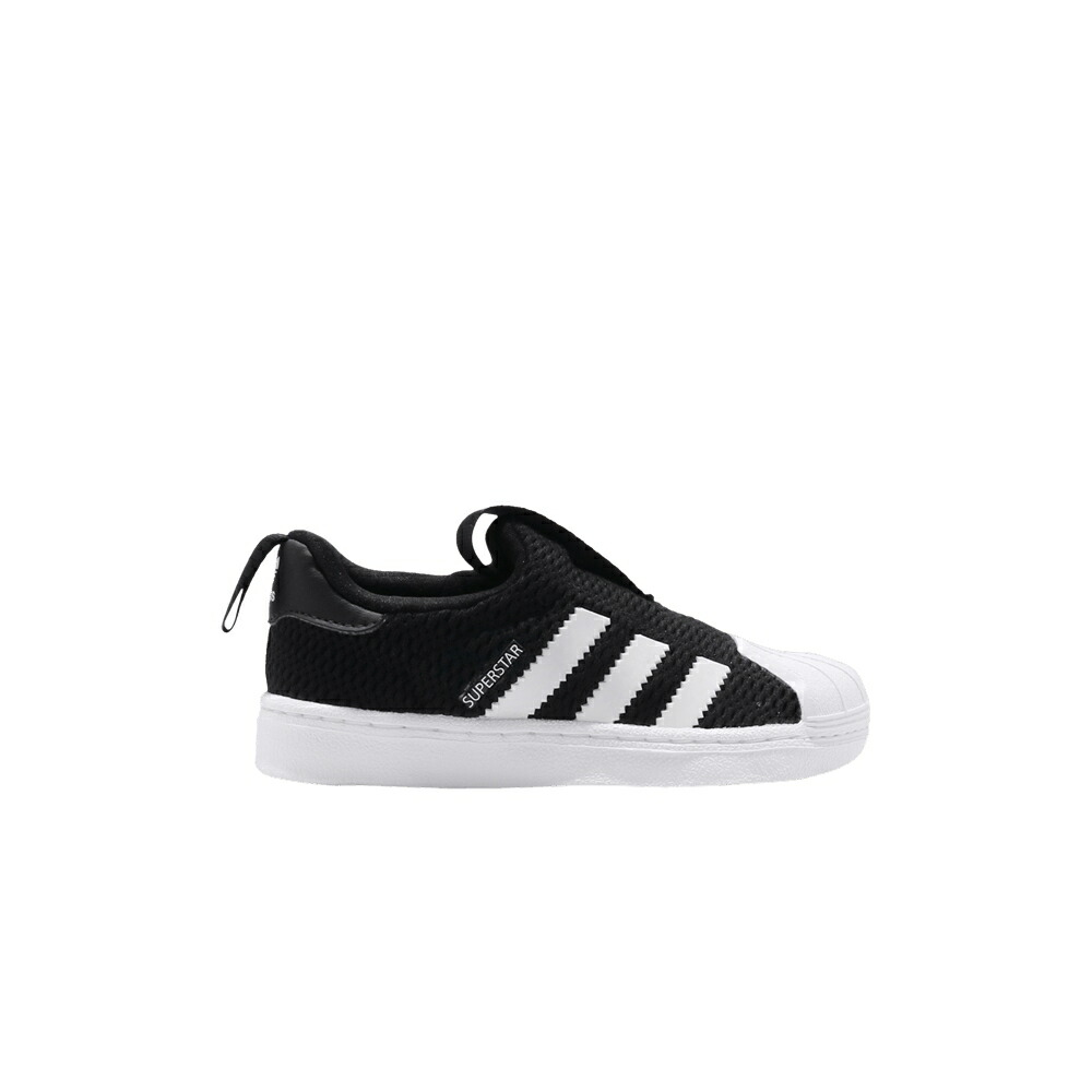 アディダス スーパースター コア 黒色 ブラック 白色 ホワイト BLACK スニーカー メンズ ADIDAS SUPERSTAR 360 INFANT / CORE BLACK FOOTWEAR WHITE CORE