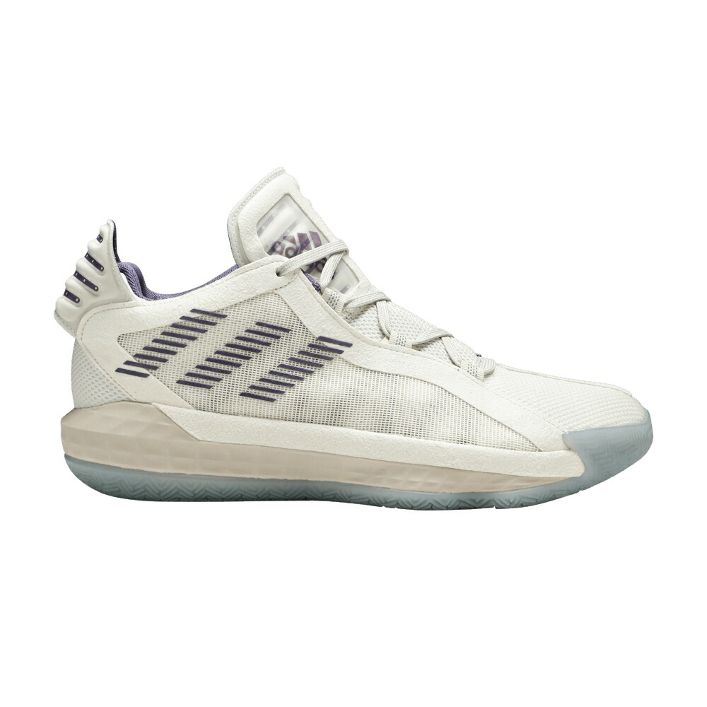アディダス コア 白色 ホワイト テック 紫 パープル WEBER STATE スニーカー メンズ ADIDAS DAME 6 PE / CORE WHITE TECH PURPLE CORE