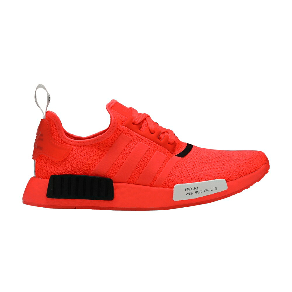 アディダス 赤 赤いこと 中核グループ 黒いこと 黒いこと 白いこと 白いこと NMD_R1 \u0027SOLAR RED\u0027 スニーカー メンズ ADIDAS / SOLAR RED CORE BLACK CLOUD WHITE