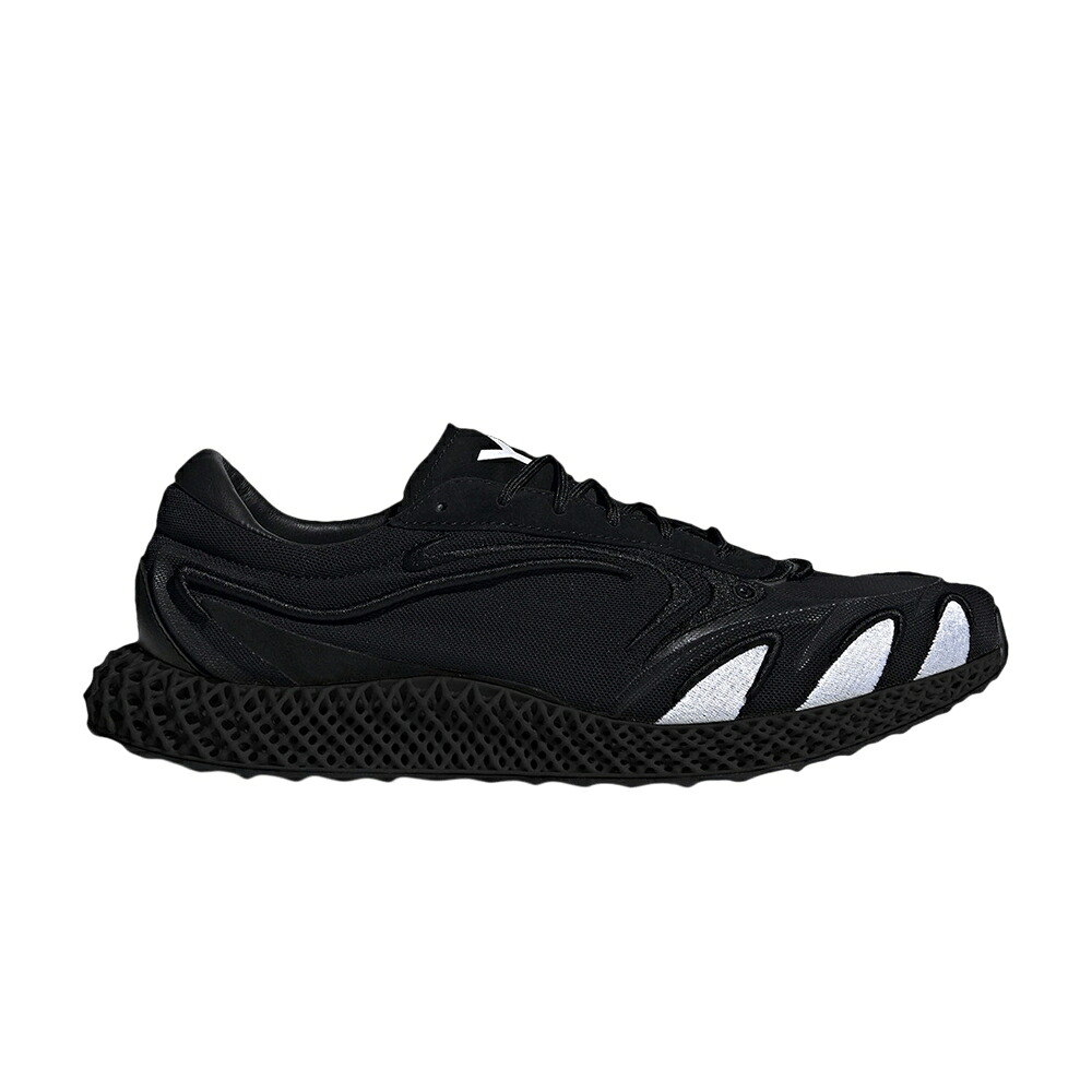 アディダス 中核グループ 黒いこと 黒いこと 白いこと 白いこと \u0027BLACK\u0027 スニーカー メンズ ADIDAS Y-3 RUNNER 4D / CORE BLACK FOOTWEARE WHITE CORE