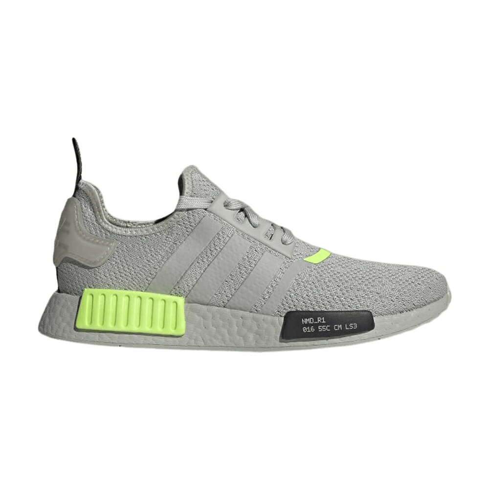 アディダス メタル 灰色 グレー コア 黒色 ブラック NMD_R1 'SIGNAL GREEN' スニーカー メンズ ADIDAS / METAL GREY CORE BLACK SIGNAL|スニケス