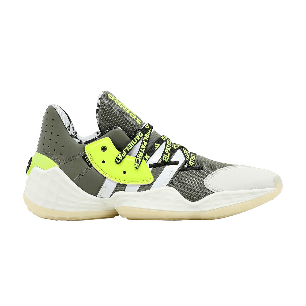 アディダス ハーデン レガシー 緑 緑であること 白いこと 白いこと VOL. \u0027LEGACY GREEN\u0027 スニーカー メンズ ADIDAS DANIEL PATRICK X HARDEN 4 / LEGACY GREEN CLOUD WHITE SOLAR