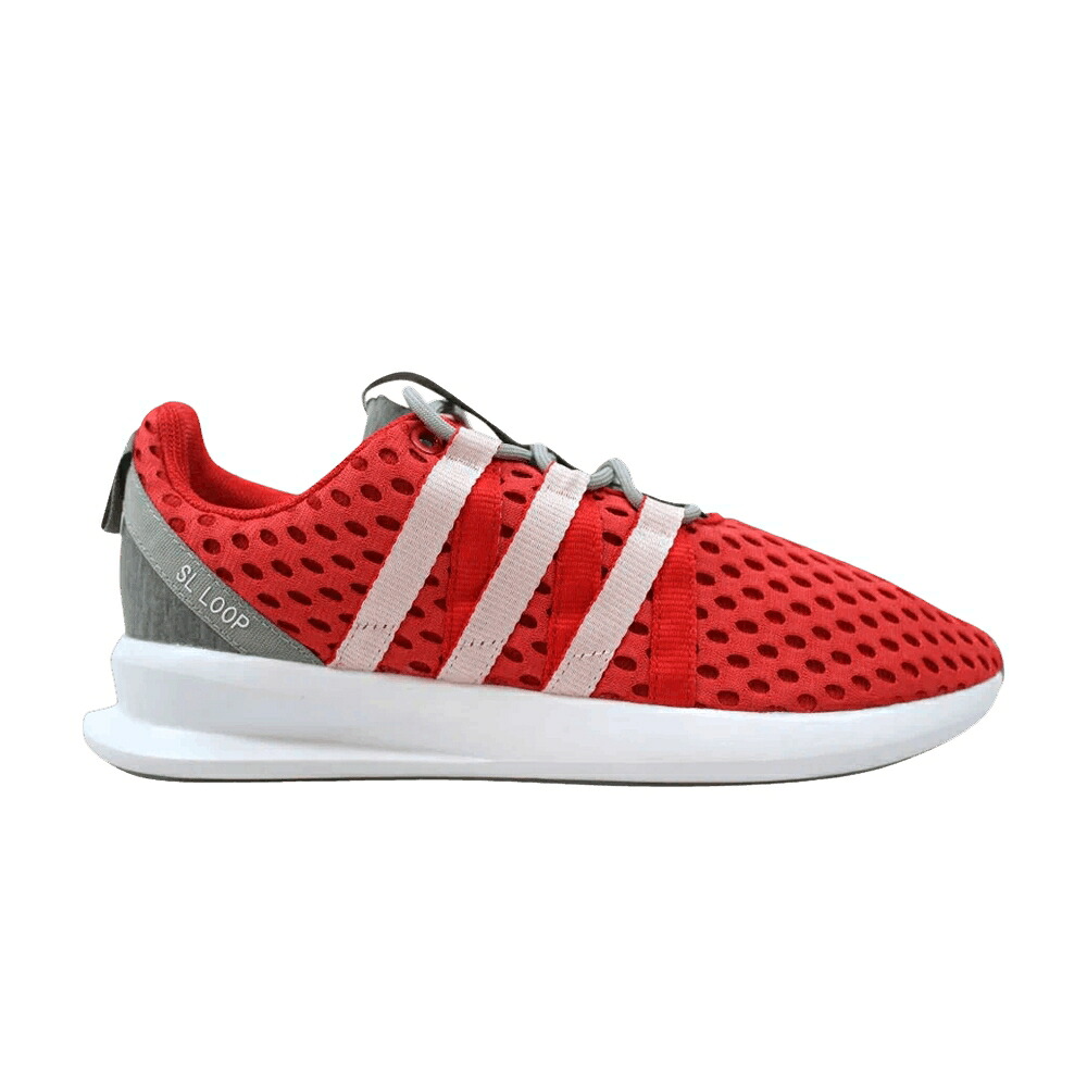 アディダス 白いこと 白いこと 固形体 \u0027TOMATO\u0027 スニーカー レディース ADIDAS WMNS SL LOOP RACER / TOMATO RUNNING WHITE MULTI SOLID