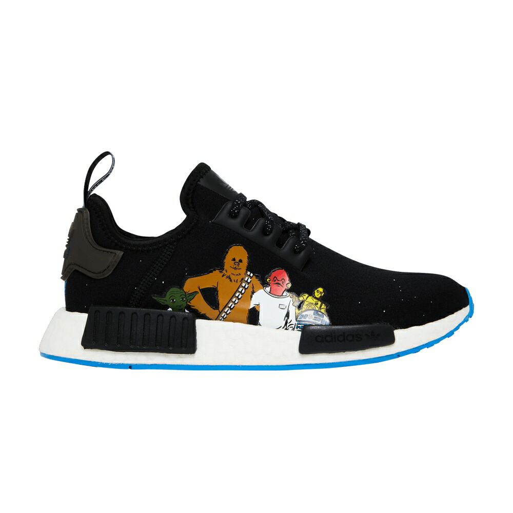 アディダス コア 黒色 ブラック スターウォーズ NMD_R1 REBELS ORDER スニーカー メンズ ADIDAS STAR WARS X BIG KID AND THE FIRST / CORE BLACK CORE BLACK CLOUD