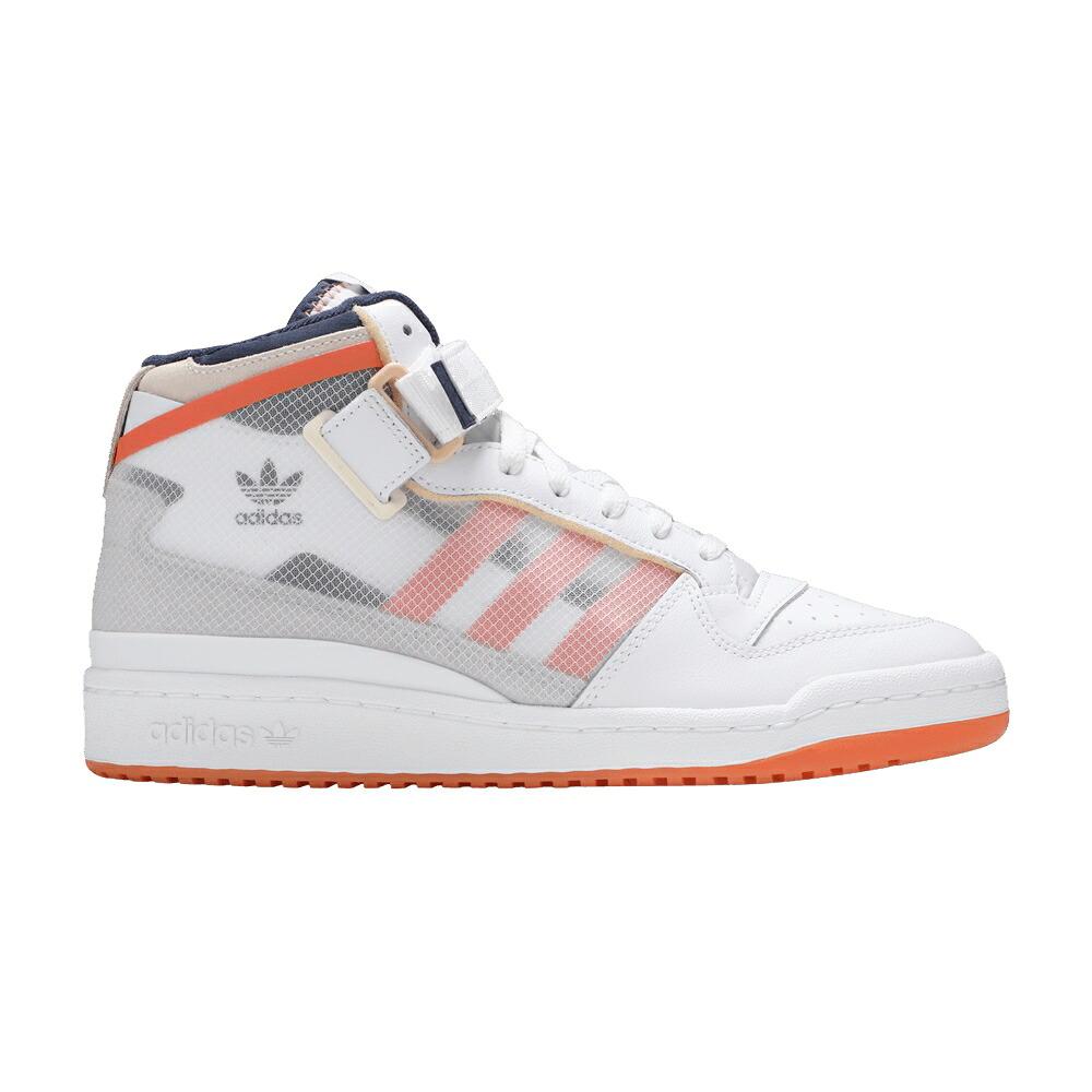 アディダス 討論会 ミッド 白いこと 白いこと 銅色 コッパー \u0027WHITE ORANGE\u0027 スニーカー メンズ ADIDAS FORUM MID TT ACID / CLOUD WHITE HAZY COPPER ACID