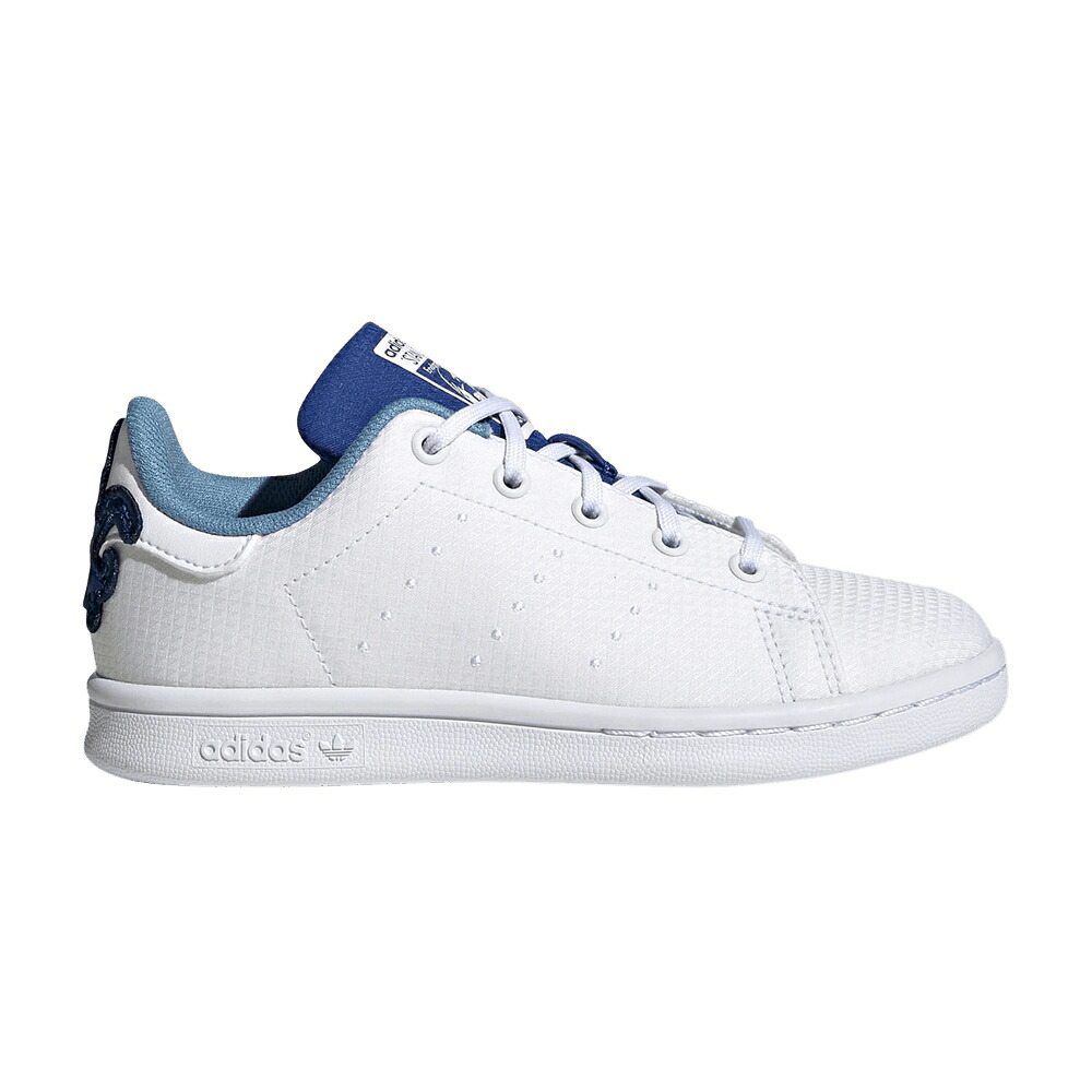 アディダス 白色 ホワイト スタンスミス 'OCTOPUS' スニーカー メンズ ADIDAS STAN SMITH PRIMEBLUE J / CLOUD WHITE CLOUD WHITE ROYAL｜スニケス