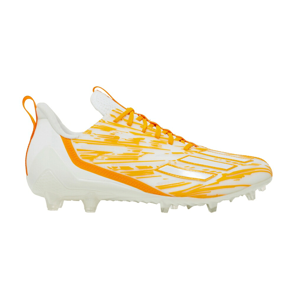 アディダス アディゼロ クリーツ スパイク チーム カレッジ 白色 ホワイト ゴールド 'WHITE GOLD' スニーカー メンズ ADIDAS ADIZERO CLEATS TEAM COLLEGE / CLOUD WHITE TEAM COLLEGE GOLD 2