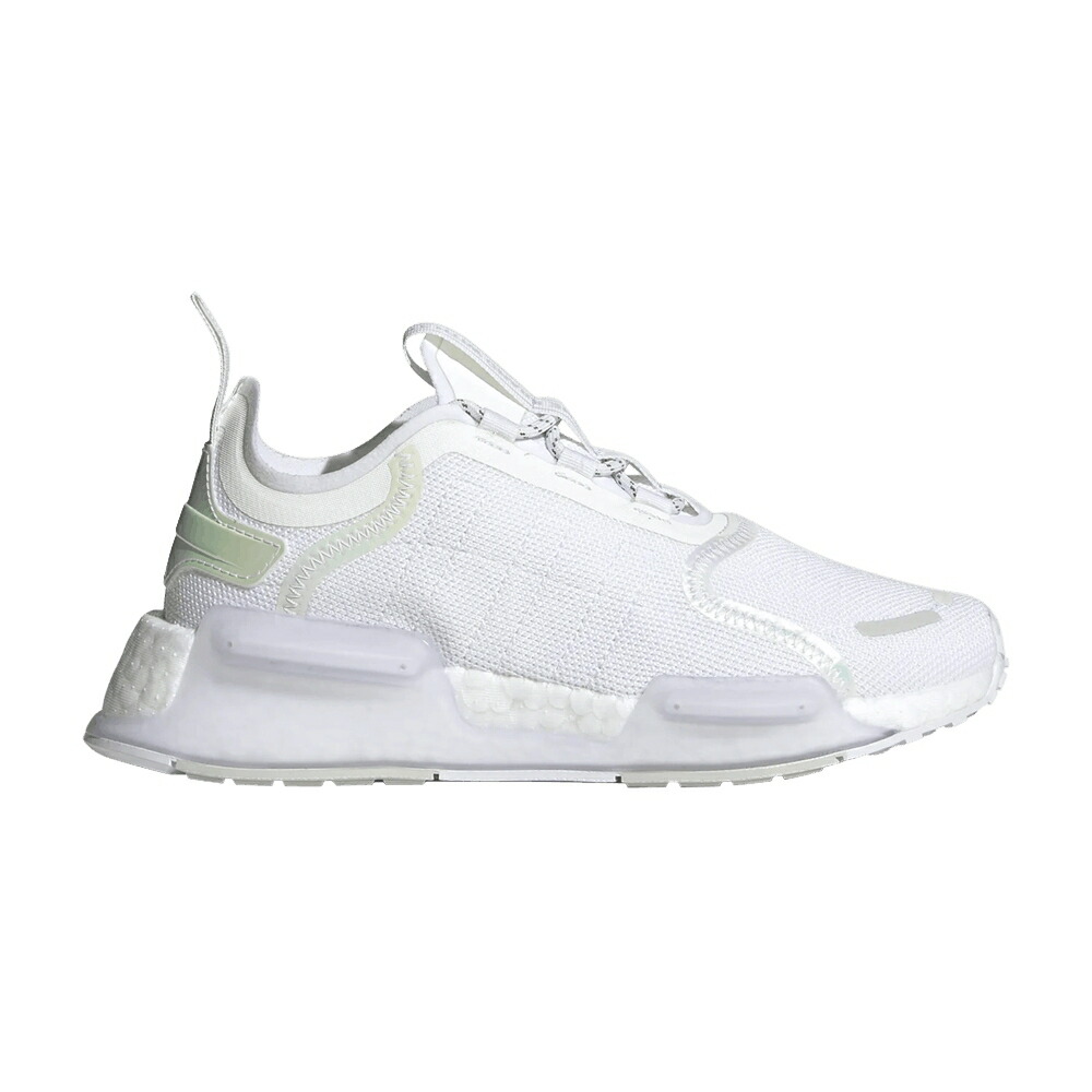 アディダス 白いこと 白いこと 薄墨色 薄墨色 NMD_V3 \u0027WHITE IRIDESCENT\u0027 スニーカー メンズ ADIDAS J / CLOUD WHITE SUPPLIER COLOUR GREY