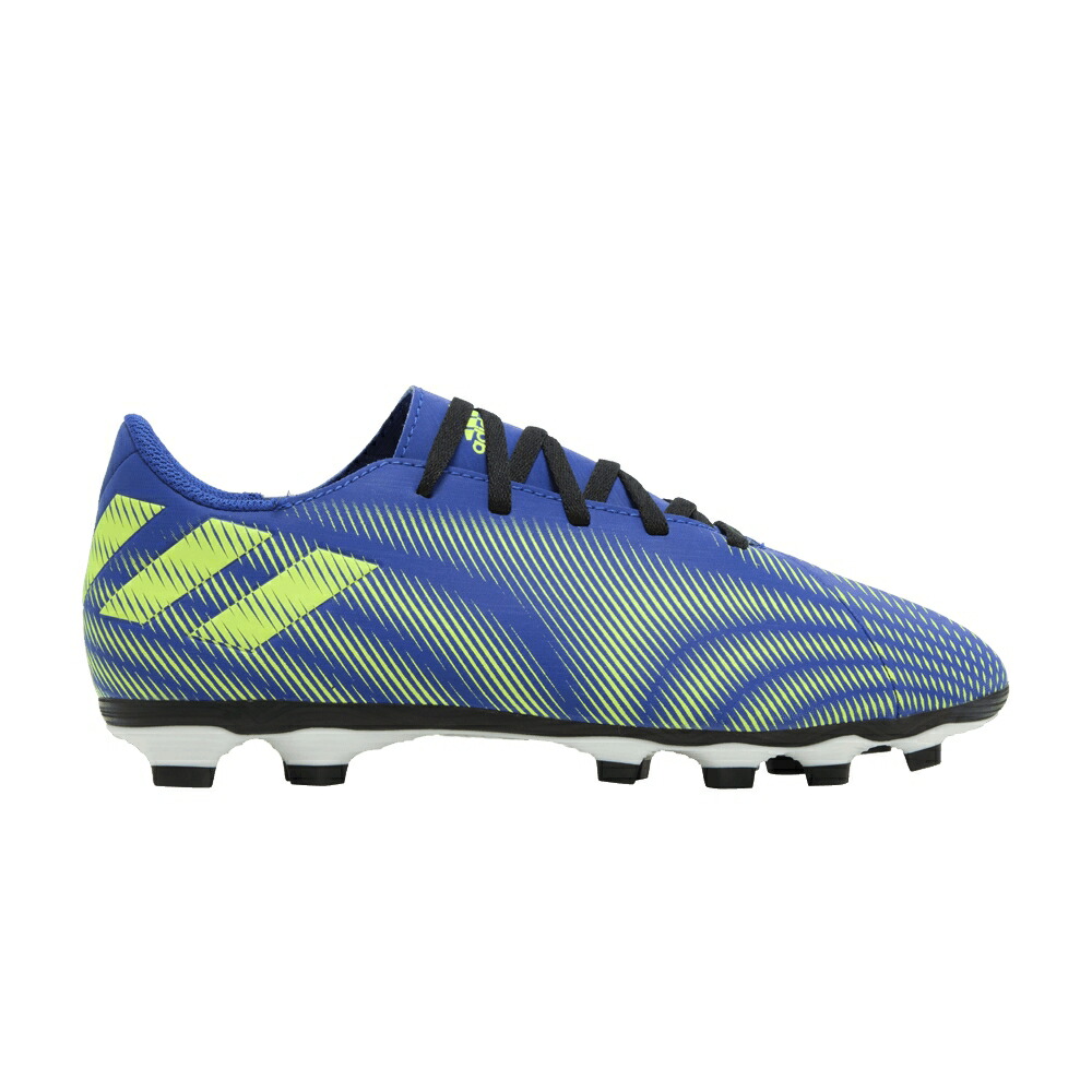 アディダス 青み 青色 黄味がかった 黄色 NEMEZIZ.4 \u0027TENSION TAPE\u0027 スニーカー メンズ ADIDAS FXG J / ROYAL BLUE SOLAR YELLOW CLOUD